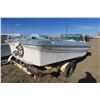 Image 12 : Blue Johnson Tri-hull Boat & trailer ( no SN# found on trailer)