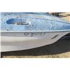 Image 21 : Blue Johnson Tri-hull Boat & trailer ( no SN# found on trailer)