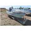 Image 18 : sea foam green boat 14ft & trailer.  Trailer SN# SK400755892