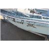 Image 6 : sea foam green boat 14ft & trailer.  Trailer SN# SK400755892