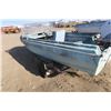 Image 7 : sea foam green boat 14ft & trailer.  Trailer SN# SK400755892
