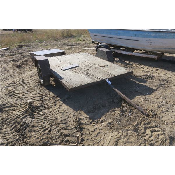 8 FT Single axel utilty trailer ( no SN# )