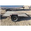 Image 2 : 8 FT Single axel utilty trailer ( no SN# )