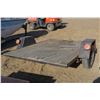 Image 3 : 8 FT Single axel utilty trailer ( no SN# )