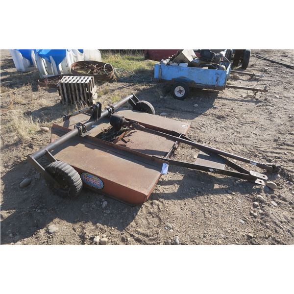 6ft pull behind mower, PTO drive, HAUSE