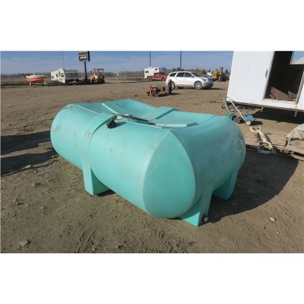 green non-potable water tank
