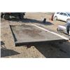 Image 5 : 8ft Utility trasiler single axle, ( no serial number)