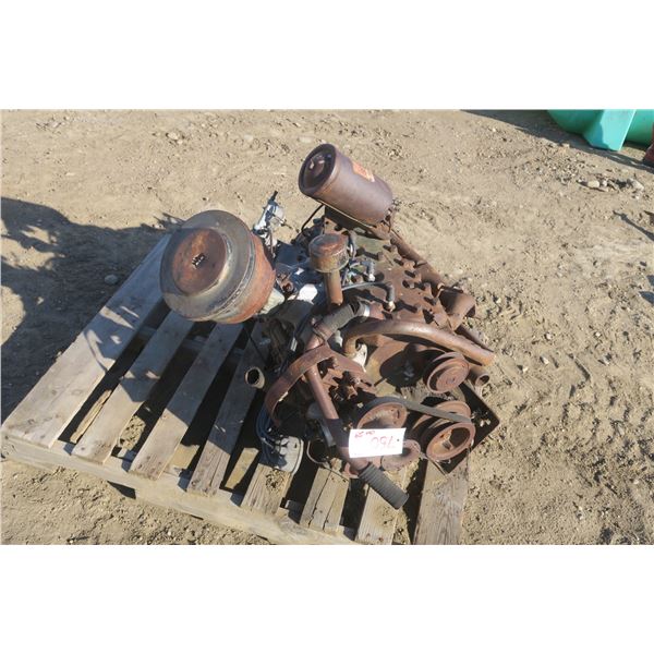 Older Ford V8 engine