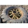 Image 2 : 2 vintage tractor tires on 30" rims, tires are bad