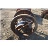 Image 5 : vintage metal steam engine part on 34" wheels