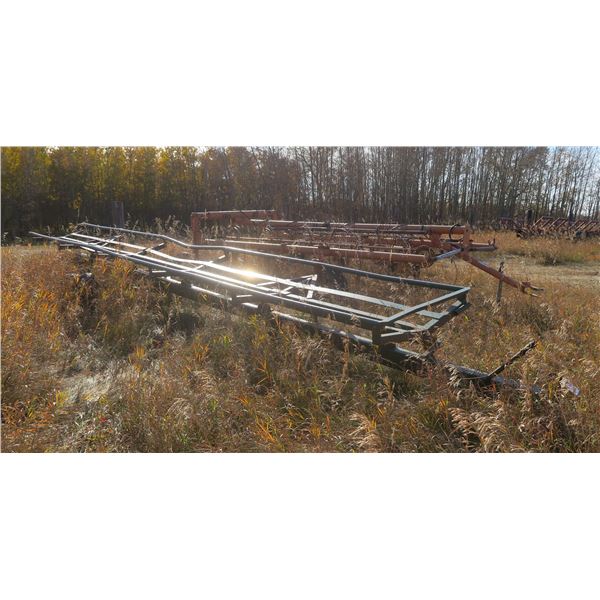 *OFFSITE* 30ft. Tandem Round Bale Hauler - Mfg. by Precision Iron Works - Sold As Is