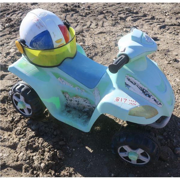 Child Quad & Helmet toy