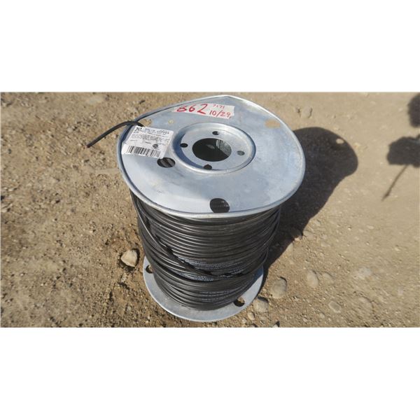 10 Solid Copper Wire (Full Roll) black