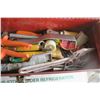 Image 7 : red toolbox with misc tools & other items inside.