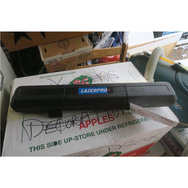 LazerPro level in case