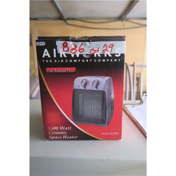 Airworks mini space heater