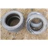 Image 1 : 4 tires, 2 sizes. 1 set of Arctic Claw 185/65R14, 1 set of Arctic Claw 205/55R16