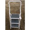 Image 1 : White 3 tier step stool