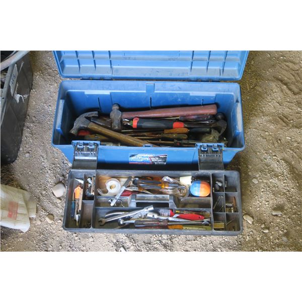 Mastercraft Toolbox with Lot of Assorted Hand Tools