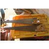 Image 4 : 2 - hand saws, tan handle and black handle