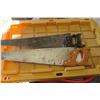 Image 5 : 2 - hand saws with tan handles