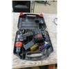 Image 1 : black & decker 18 volt drill and acc with black case