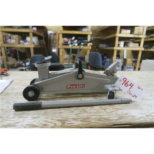 silver 2 ton floor jack