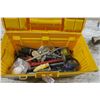 Image 3 : yellow tool box with misc tools