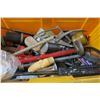 Image 4 : yellow tool box with misc tools