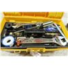 Image 5 : yellow tool box with misc tools