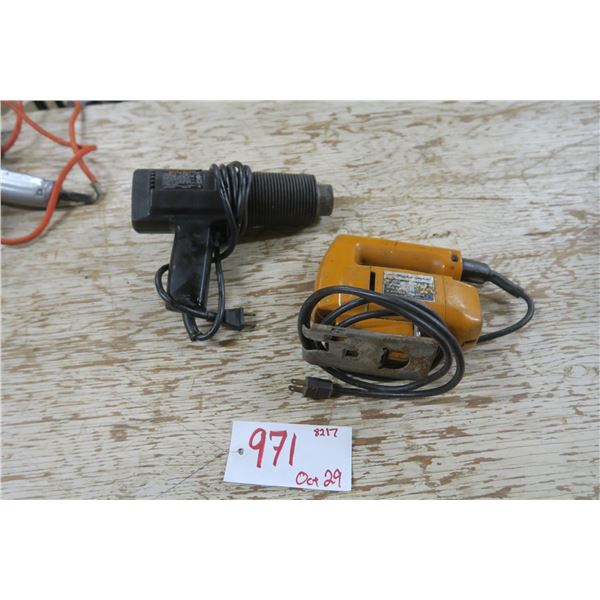 jig saw & heat gun