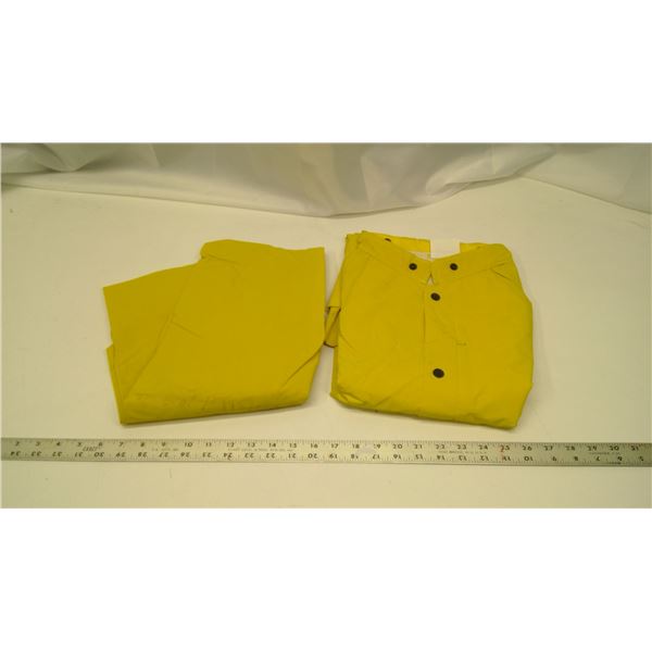 Yellow Rain Coat & Pants