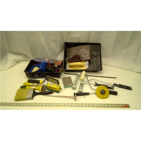 Lot of Painting Supplies & Handy Man Lot