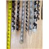 Image 4 : lot of wood auger bits