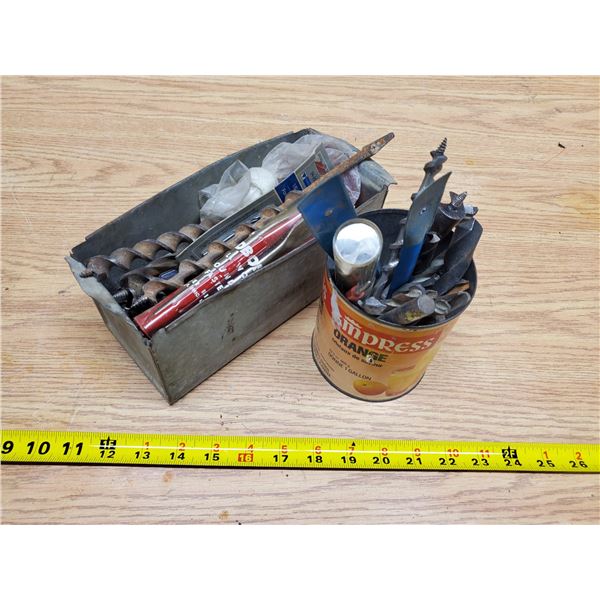 various wood drill bits