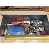 Image 1 : galvanized box filled w/ tools
