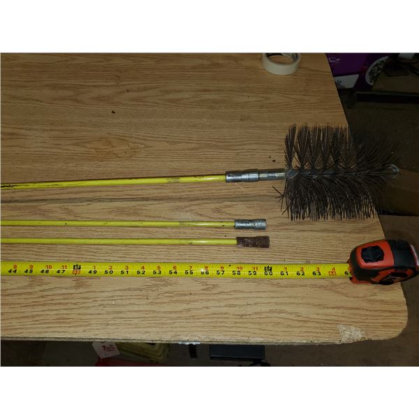 chimney sweep w/ 3 pieces