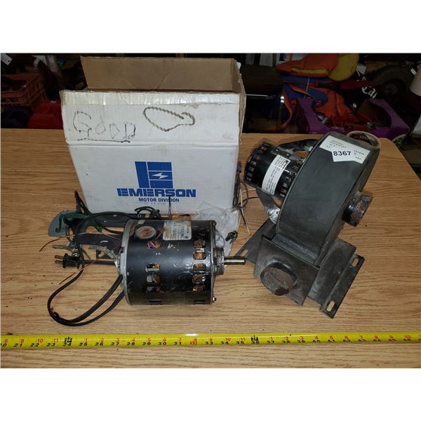 electric motor + power vent