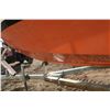 Image 7 : StarCraft 18ft white with black stripe and orange bottom boat and trailer.  Boat VIN# STR18545M74l-7