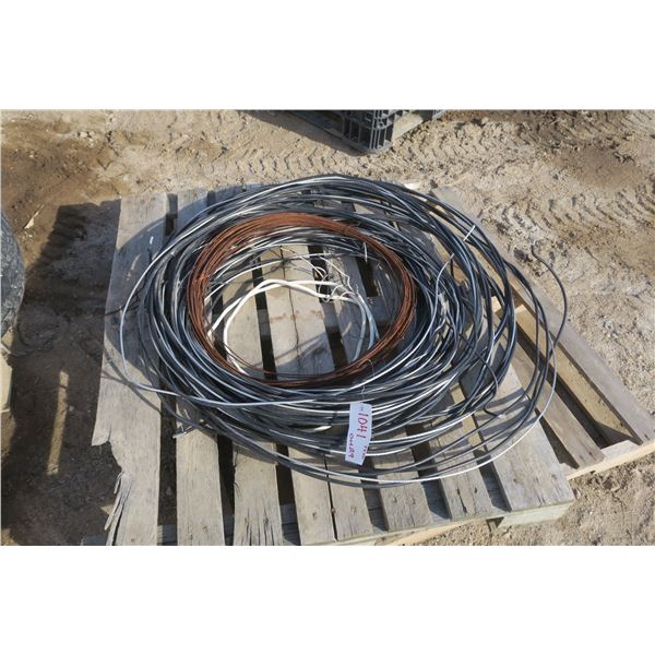 pallet of cable wire