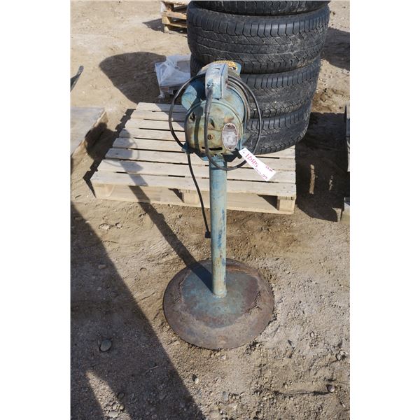 wheel grinder on stand