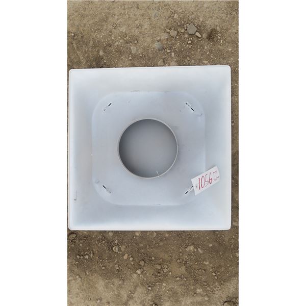 (New) T Bar Ceiling Diffuser - 24inchx24inch with 8inch diameter slot