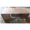 Image 1 : Brown 66 2/4'' x 30" x 29" Computer desk (4 drawers)