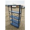 Image 3 : blue 5ft metal shelf