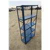 Image 4 : blue 5ft metal shelf