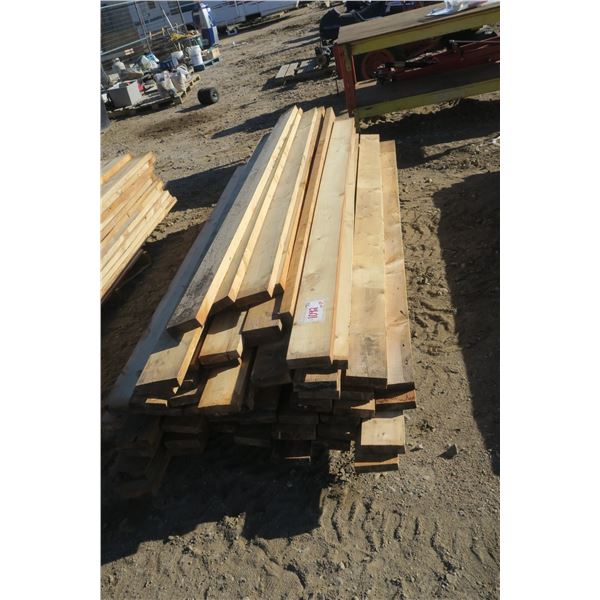 pallet of around 70 boards of 2" x 6" x 101.5"