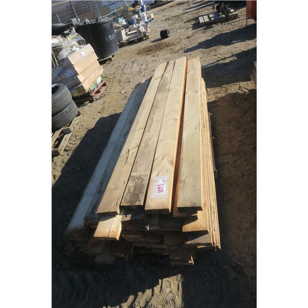 pallet of around 60 boards 2" x 6" x 101.5"