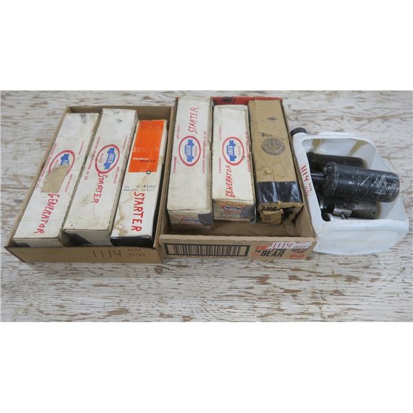 Assorted starter and generators