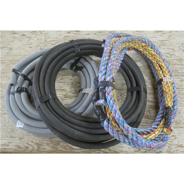 Plastic tube, rubber hose, rope
