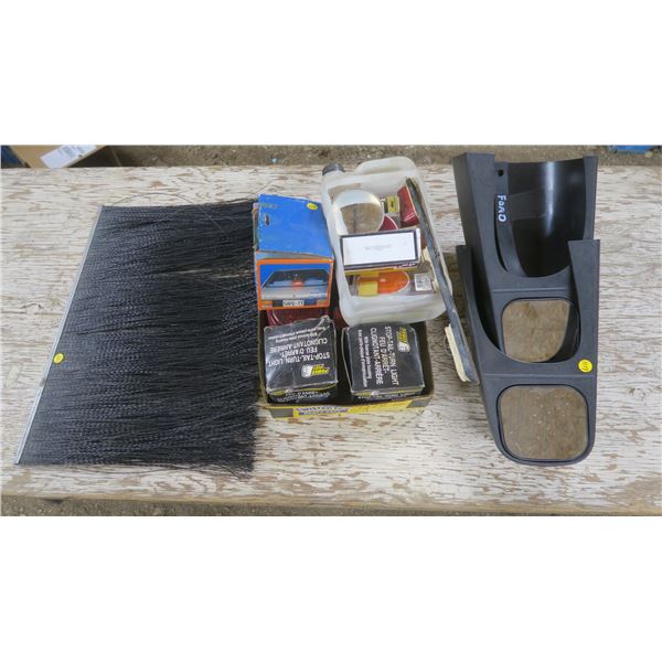 Assorted vehicle accessories & tail lights, FORD mirror extensions